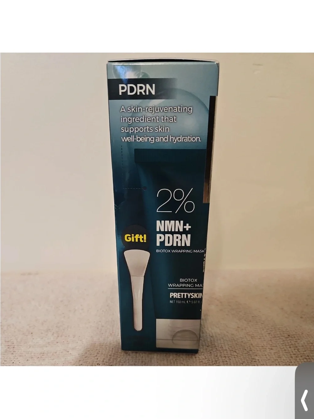 PRETTY SKIN 2% NMN+PDRN Biotox Wrapping Mask - Teal